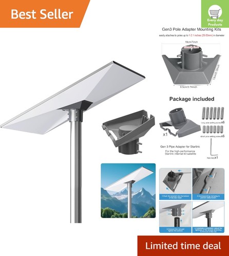 Pole mounting kit - pole,