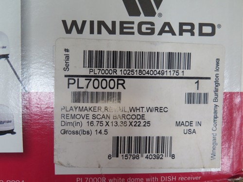 Winegard pl7000r dish - pl7000r,